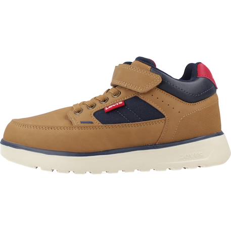Basket enfant synthétique montana Brun et marine+Marron et marine 2 - vertbaudet enfant 