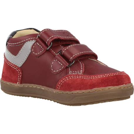 Botte bébé cuir garbo Bleu 800+Bordeaux 750 11 - vertbaudet enfant 