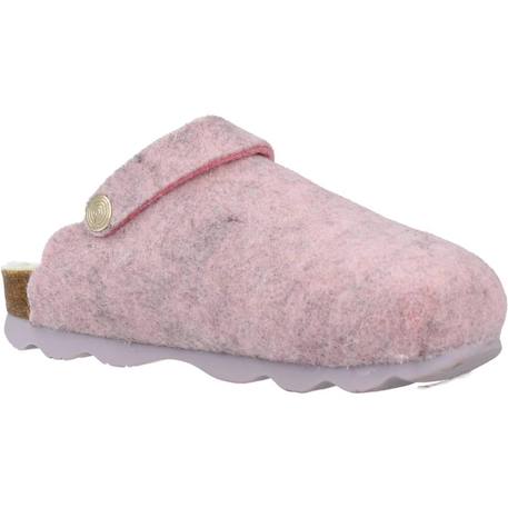Chausson enfant textile s leya Rose mauve 5 - vertbaudet enfant 