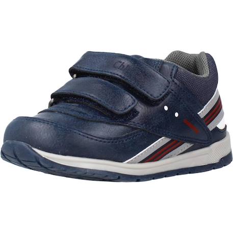 Derby bébé cuir glasgow Bleu 800 4 - vertbaudet enfant 