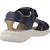 Sandale enfant cuir bintan Bleu 3 - vertbaudet enfant 