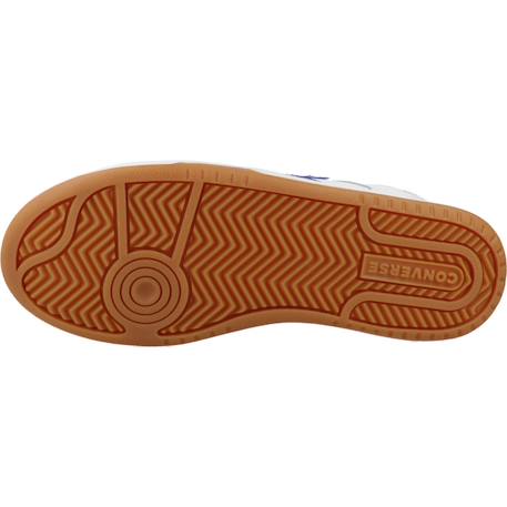 Baskets enfant garçon en cuir Blanc 6 - vertbaudet enfant 