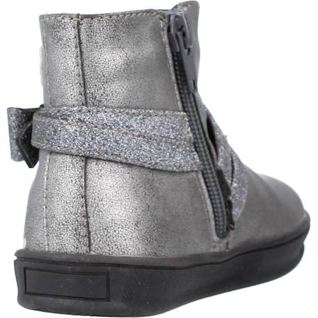 Botte enfant synthétique freya Gris 3 - vertbaudet enfant 