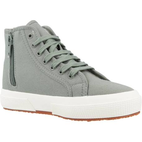 Basket enfant textile s21415w Vert et gris 5 - vertbaudet enfant 