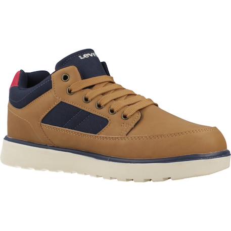 Basket enfant synthétique montana Brun et marine+Marron et marine 5 - vertbaudet enfant 