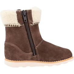Chaussures-Botte bébé cuir cuir crown loop t