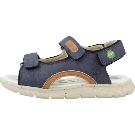 Sandale enfant synthétique celes Bleu 800+Brun clair 400 2 - vertbaudet enfant 