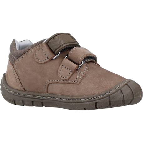 Derby bébé cuir danny Bleu 800+Brun clair 260+Marron 460 17 - vertbaudet enfant 