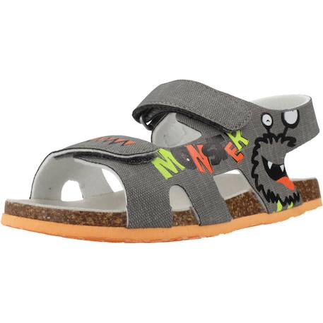 Sandale bébé synthétique francisco Gris 950 4 - vertbaudet enfant 