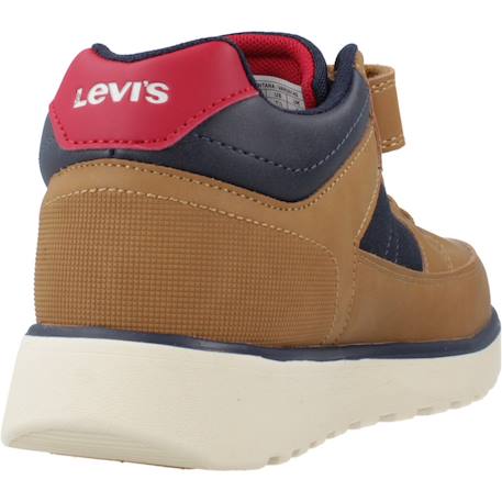 Basket enfant synthétique montana Brun et marine+Marron et marine 3 - vertbaudet enfant 