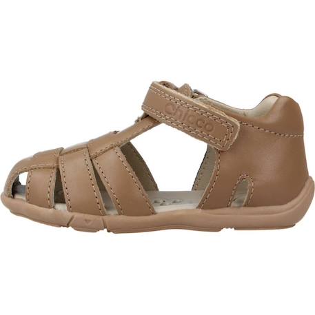 Sandale bébé cuir giusio Marron 450 2 - vertbaudet enfant 