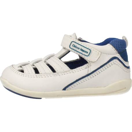 Sandale bébé cuir g7 Blanc 300 2 - vertbaudet enfant 