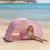 Tente de plage enfant pliante polyester Bleu+Rose 12 - vertbaudet enfant 