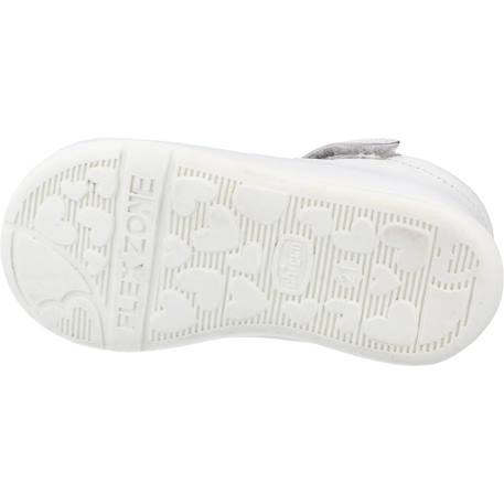 Derby bébé cuir gavy Blanc 300+Bleu 800 6 - vertbaudet enfant 
