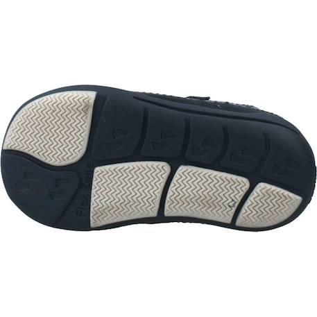 Derby bébé cuir gival Bleu 800+Marron 590 6 - vertbaudet enfant 