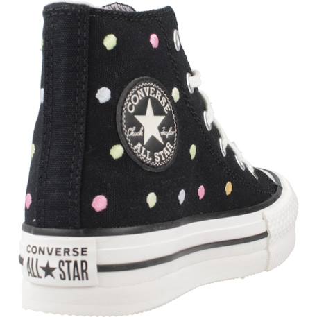 Baskets enfant fille en textile Noir 3 - vertbaudet enfant 