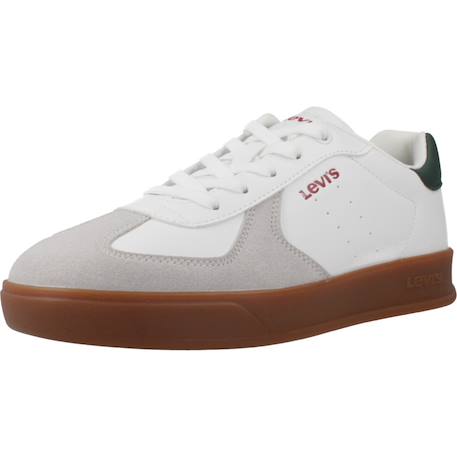Basket enfant synthétique gabhan Blanc et vert 4 - vertbaudet enfant 