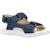 Sandale enfant textile cayson Bleu 800+Marron 400 5 - vertbaudet enfant 