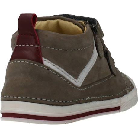 Botte bébé cuir giacinto Marron 950 3 - vertbaudet enfant 