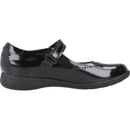 Derby enfant cuir cuir etch craft k Noir black 1 - vertbaudet enfant 