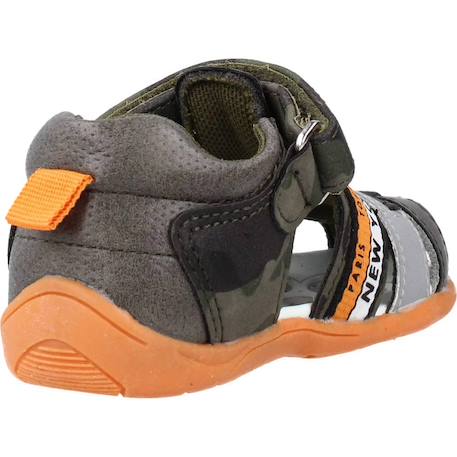Sandale bébé cuir gunter Vert 650 3 - vertbaudet enfant 