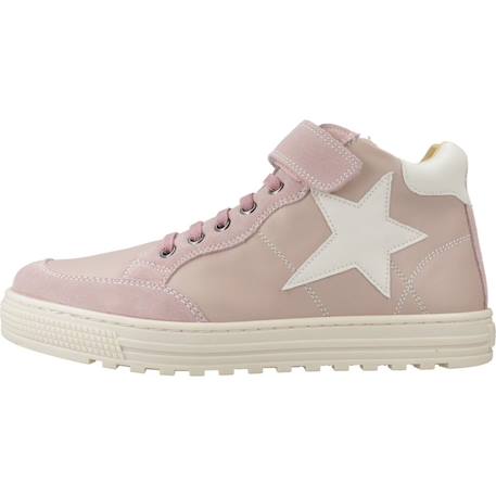 Botte enfant cuir penshaw Rose 2 - vertbaudet enfant 