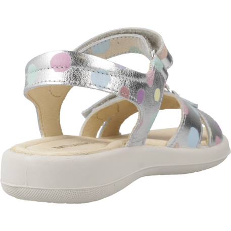 Sandale enfant cuir houdan Argenté 3 - vertbaudet enfant 