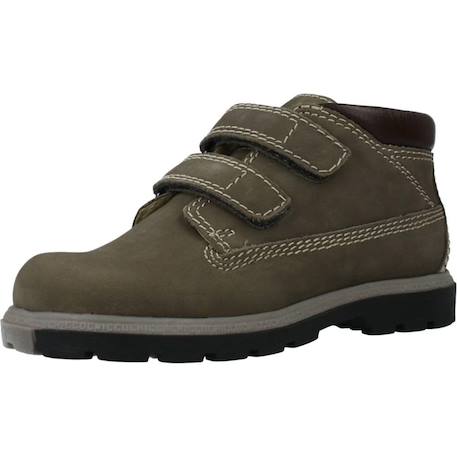 Botte bébé cuir Brun clair 260+Brun clair 740+Noir 800+Vert 950 22 - vertbaudet enfant 