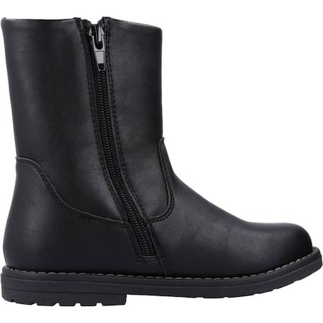 Botte enfant synthétique carmelina Noir 1 - vertbaudet enfant 