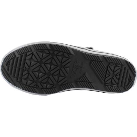Baskets enfant garçon en cuir Noir 6 - vertbaudet enfant 