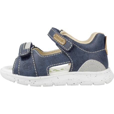 Sandale bébé synthétique golden Beige 360+Bleu 800 8 - vertbaudet enfant 