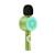 Micro karaoké sans fil bluetooth avec effets vocaux et lumineux Rose+Vert 7 - vertbaudet enfant 