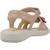 Sandale enfant cuir bunaken Rose 3 - vertbaudet enfant 