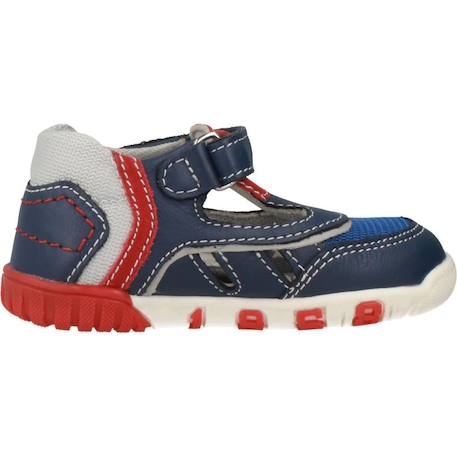 Sandale bébé cuir grado Bleu 800 1 - vertbaudet enfant 
