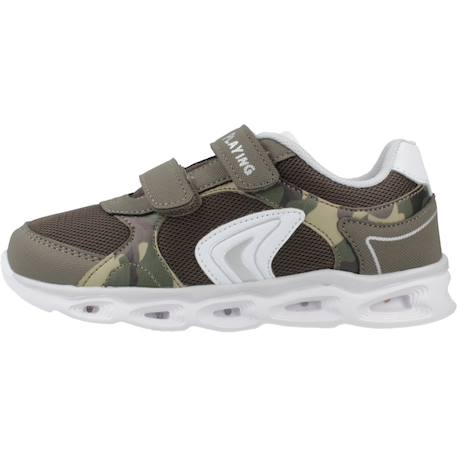 Basket enfant synthétique comos Vert 670 2 - vertbaudet enfant 