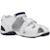 Sandale bébé cuir Blanc 300+Noir 800 5 - vertbaudet enfant 