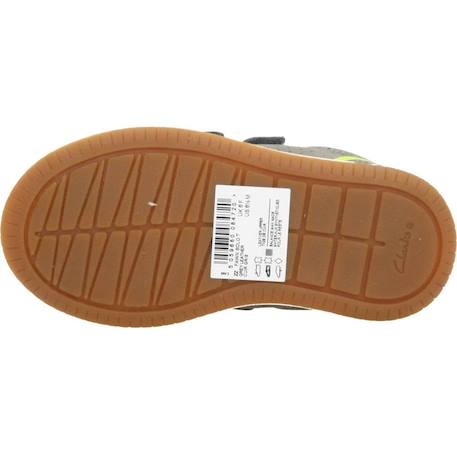 Basket bébé cuir cuir fawn solo t Gris grey 6 - vertbaudet enfant 
