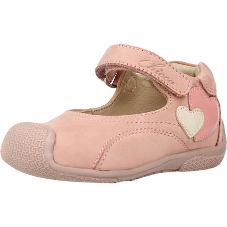 Derby bébé cuir grica Bleu 800+Rose 100 10 - vertbaudet enfant 