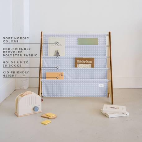 Bibliothèque en tissu Beige+Beige Créme+Bleu, blanc+Ecru, blanc 16 - vertbaudet enfant 