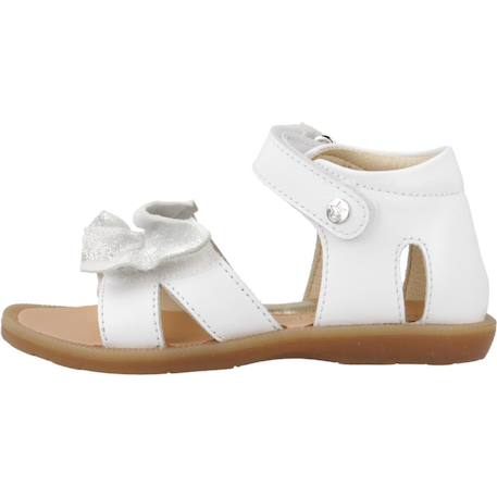 Sandales fille Blanc 2 - vertbaudet enfant 