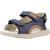 Sandale enfant synthétique celes Bleu 800+Brun clair 400 4 - vertbaudet enfant 