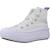 Baskets enfant fille en textile Blanc 4 - vertbaudet enfant 