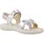 Sandale enfant cuir houdan Argenté 5 - vertbaudet enfant 