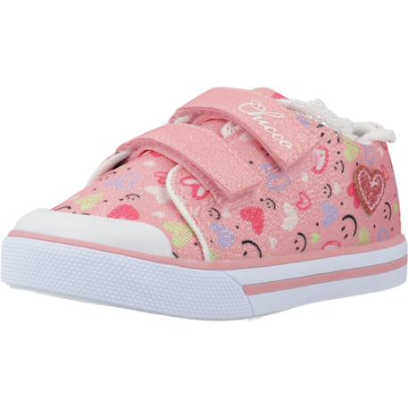 Basket bébé synthétique giulia Bleu 860+Rose 100 10 - vertbaudet enfant 