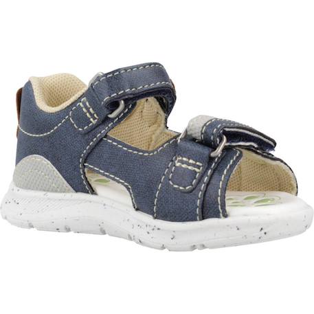 Sandale bébé synthétique golden Beige 360+Bleu 800 11 - vertbaudet enfant 