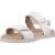 Sandale enfant cuir oriana Blanc 4 - vertbaudet enfant 