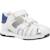 Sandale bébé synthétique Blanc+Bleu marine 5 - vertbaudet enfant 