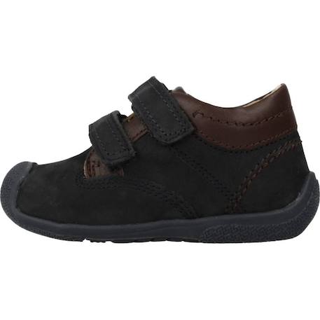 Botte bébé cuir gregorino Bleu 800+Brun clair 950+Marron 260 2 - vertbaudet enfant 
