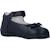 Derby bébé cuir gavy Blanc 300+Bleu 800 11 - vertbaudet enfant 