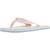 Sandale enfant textile logo flip plop Rose 4 - vertbaudet enfant 